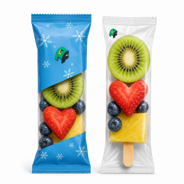 Popsicle wrapper bags